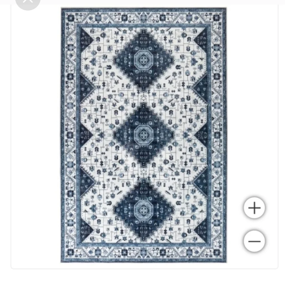 5'3” x 7'5”/  Wyatt & Ash Washable Indoor Area Rug, Cyrus , New